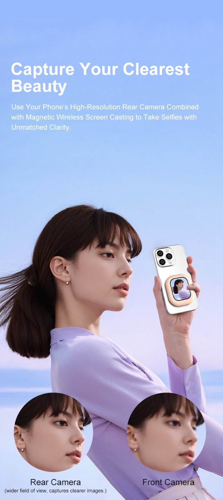 Mobile Photo Display Screen
Mirroring Device