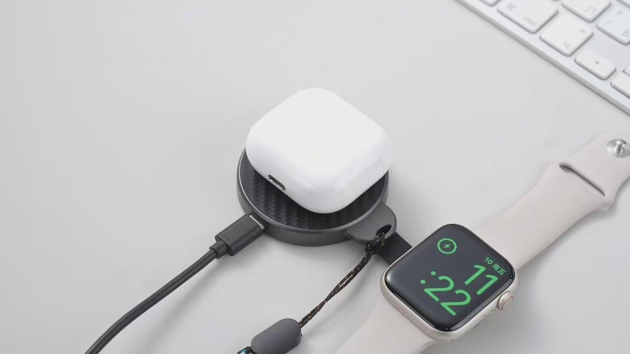 2-in-1 Charger 15W for iPhone & Apple Watch