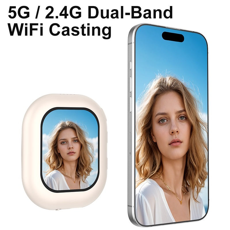 Mobile Photo Display Screen
Mirroring Device