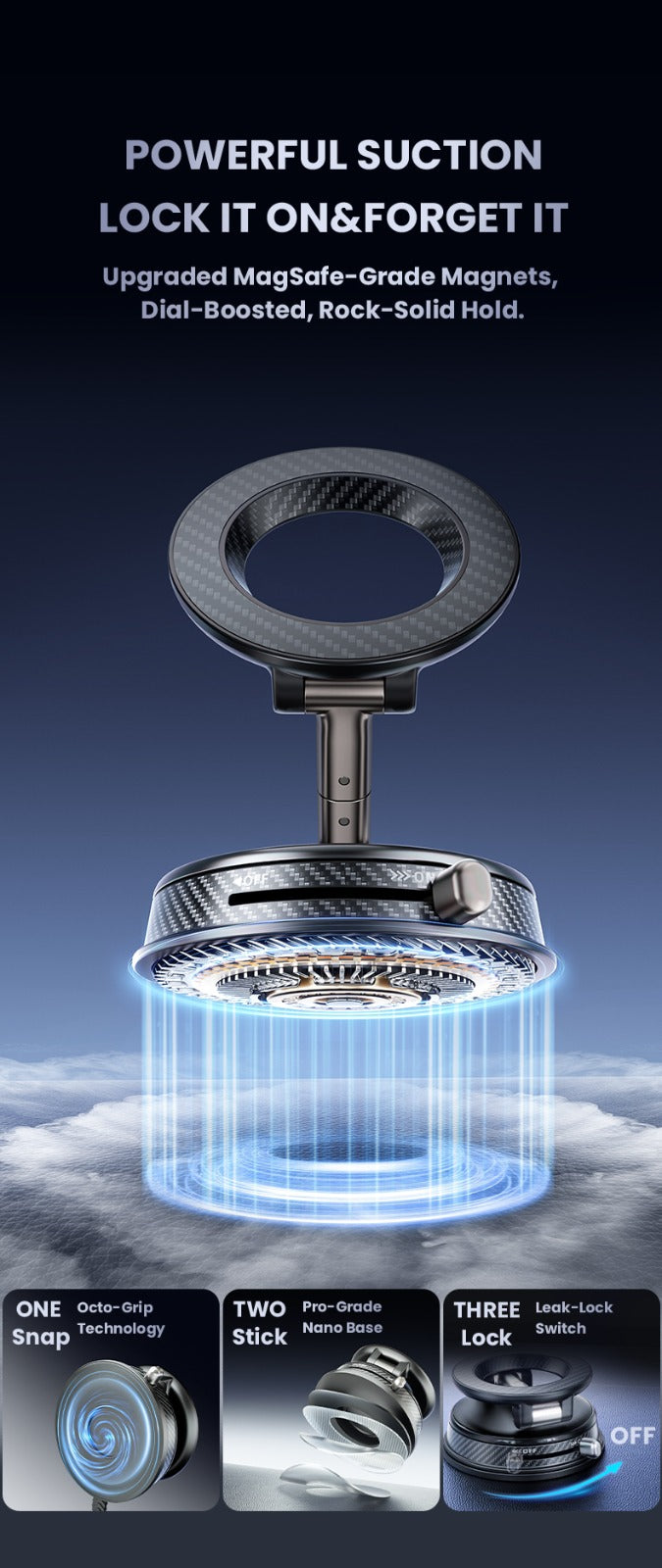 OFFICIAL N52 MAGNETS
UNSHAKABLE GRIP